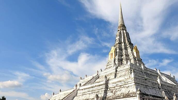 Wat Phu Khao Thong, Ayutthaya, Thailand